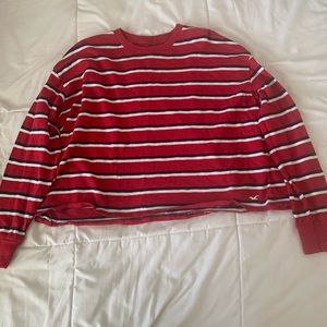 Striped Long-sleeve Tee